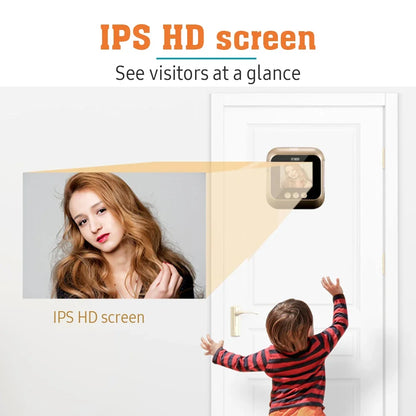 Video Door Peephole Camera with Wireless Monitor & Night Vision