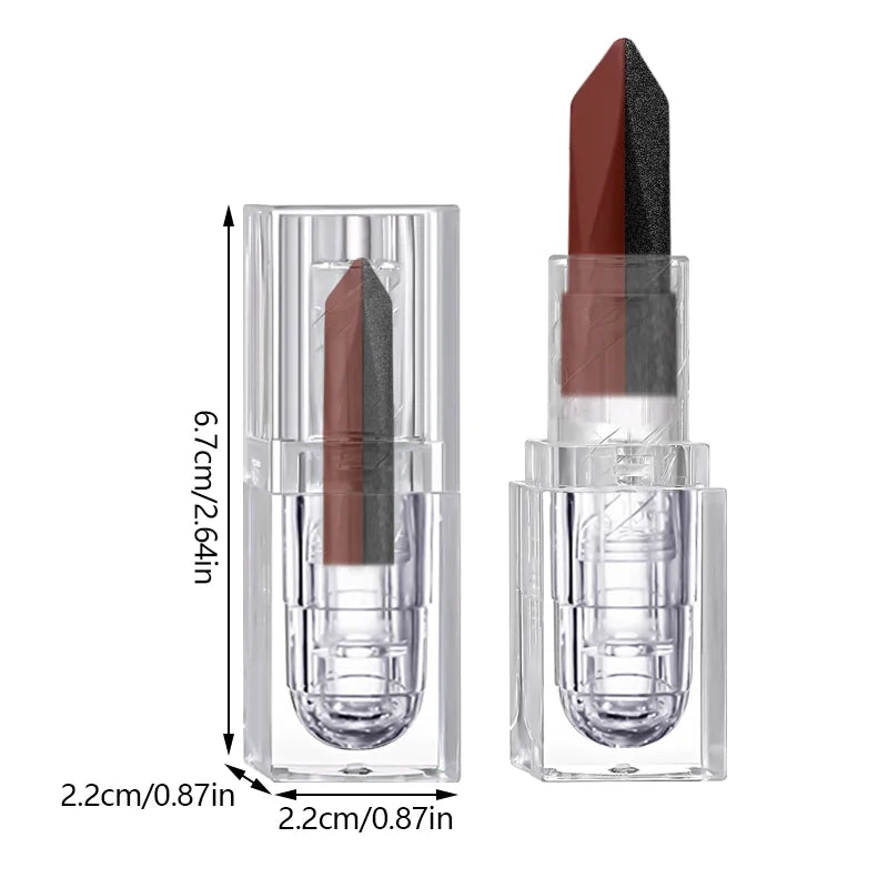 Lipstick Waterproof Long Lasting Moisturizing Matte Non-stick Cup Pearlescent Diamond Lip Tint Red Sexy Lips Makeup - Shello's Creative Boutique