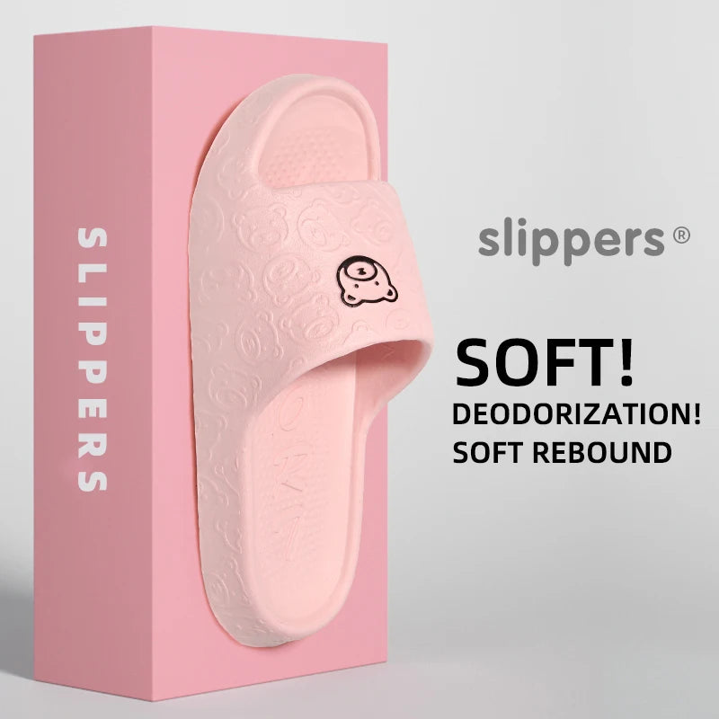 Women's Non-Slip EVA Sandal Slippers – Lightweight Indoor & Bathroom Slides - Shello's Creative Boutique