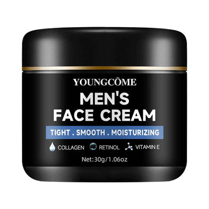 Men's Collagen Moisturizing Cream with Retinol and Vitamins, Refreshing and Hydrating,Anti-Wrinkle Aging Moisturizing Cream