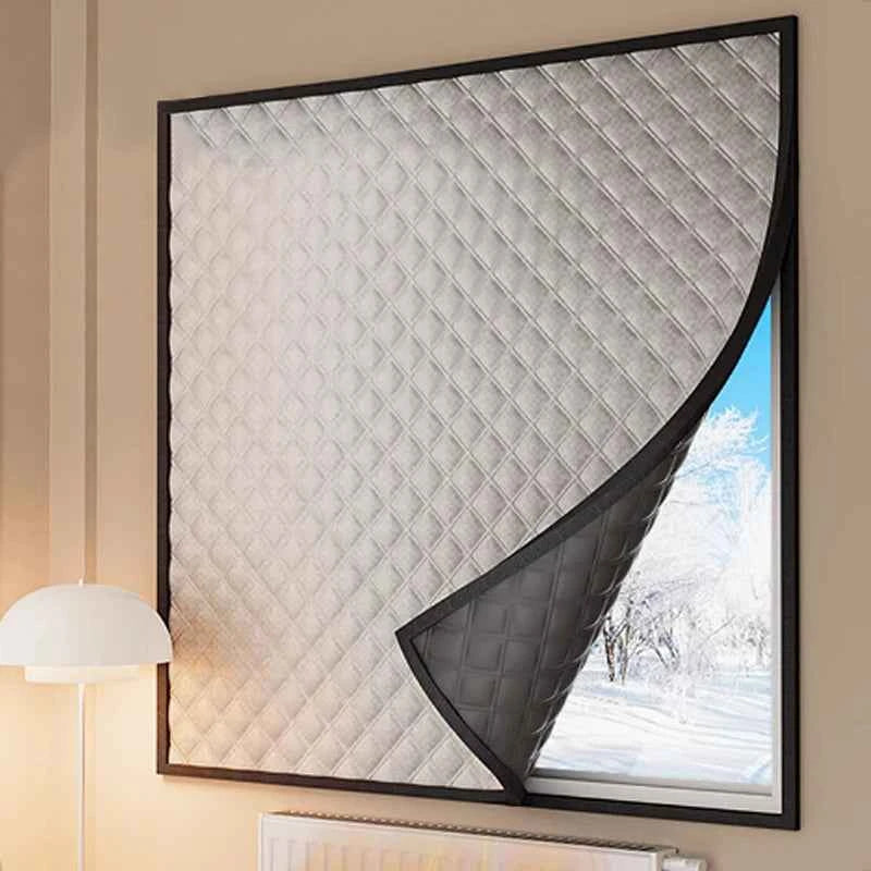 Curtains for winter warmth and windproof, fully sealed, window insulation film, insulated curtains, door curtains, cold proof
