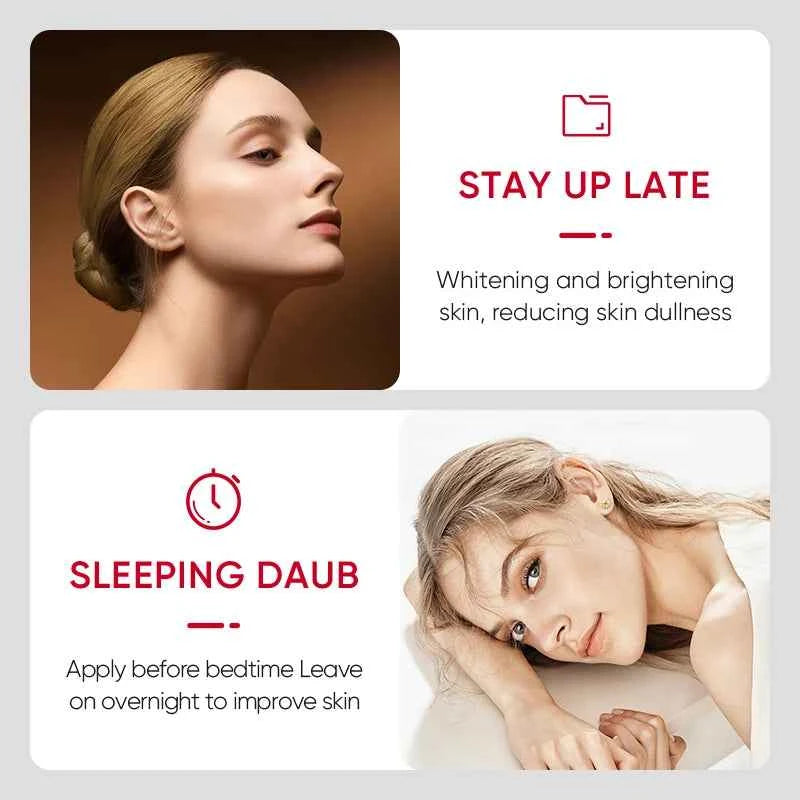 20pcs/box SADOER Sleeping Facial Masks Face Moisturizing Hydrating Anti-aging Whitening Anti Wrinkles Face Mask Facial Skin Care