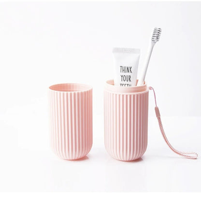 Portable Toothpaste Toothbrush Protect Holder Case Travel Camping Storage Box Protect Toothbrush Toothpaste from Dirt and Damage - Shello's Creative Boutique