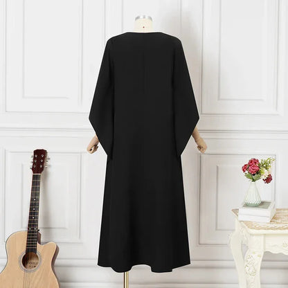 Plus Size Bohemian Maxi Dress - Flare Sleeve Ruffled Summer Sundress (S-5XL) - Shello's Creative Boutique