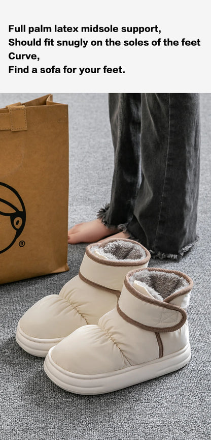 Unisex Winter Snow Boots - Waterproof Plush Anti-Slip Cotton Boots - Shello's Creative Boutique