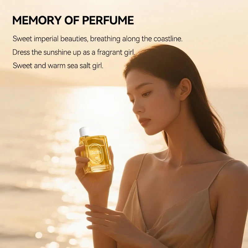 Women Perfume Long-lasting Fresh Caramel Vanilla - 10H Naturally Refreshing Romantic Encounter Gourmand Sweet EDP Spray - Shello's Creative Boutique