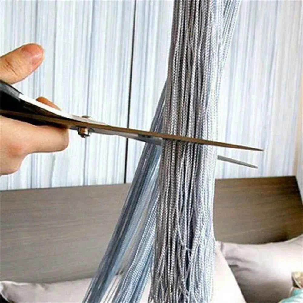 Fashion Festival Window Curtains Room Divider Net Tassel String Curtain Screen Panel Door Fly Screen Hanging Beaded Curtains