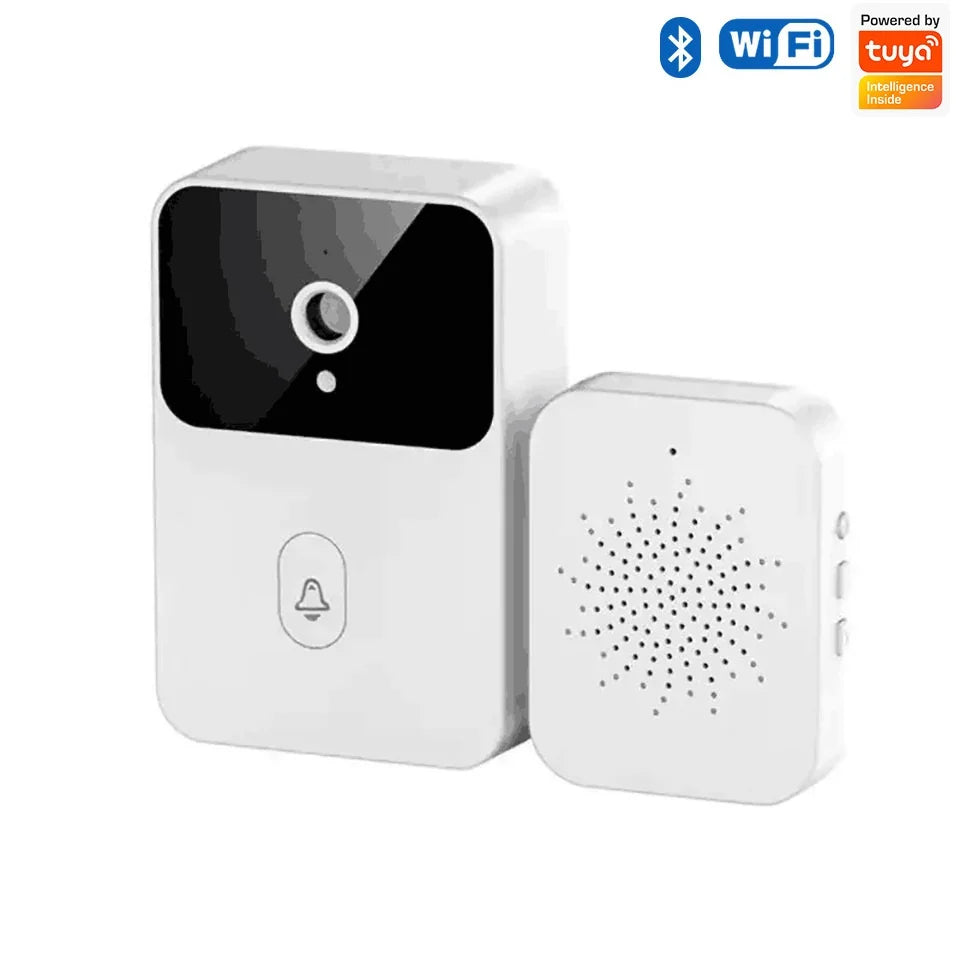 Tuya Smart WiFi Video Doorbell with HD Camera & Night Vision
