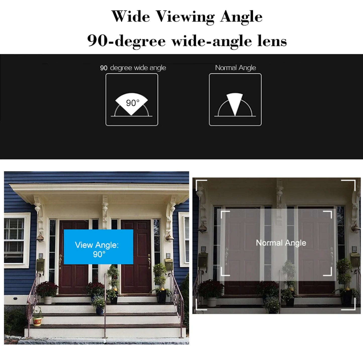 Digital Door Viewer Peephole Camera 2.8 Inch with Night Vision & Photo Capture