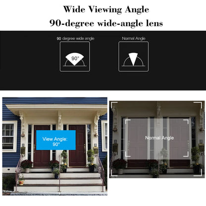 Digital Door Viewer Peephole Camera 2.8 Inch with Night Vision & Photo Capture