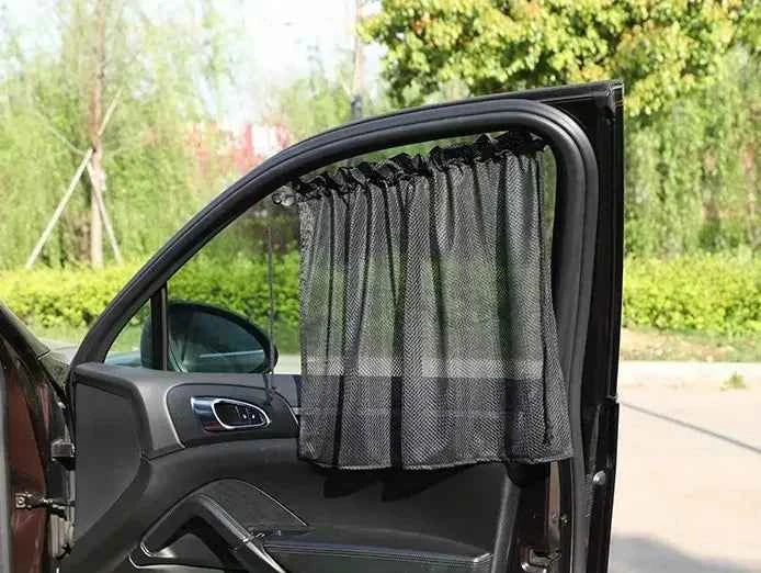 Summer Car Sunshade Curtains , Blocks UV Rays, Keeps Interior Cool, and Protects from Fading - Durable and Easy to Install