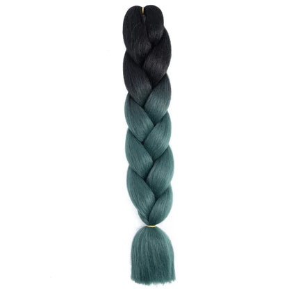 Jumbo Braiding Hair - Pre-Stretched Red White Blue Patriotic Twist Braids - Shello's Creative Boutique