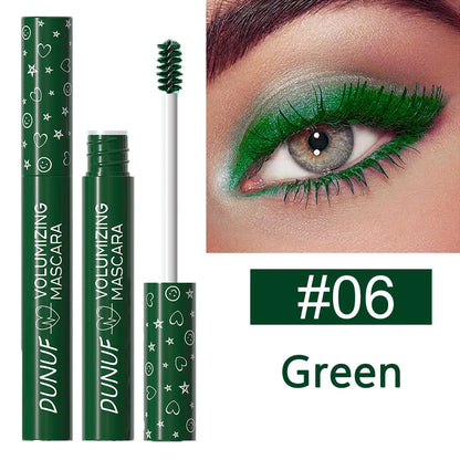 Colorful Curling Mascara Waterproof Fast Drying Eyelashes Extension Multicolor Lashes Makeup Lasting Waterproof White Mascara - Shello's Creative Boutique