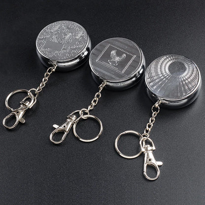 Mini Portable Stainless Steel Ashtray With Lid – Pocket & Car Ashtray for Travel