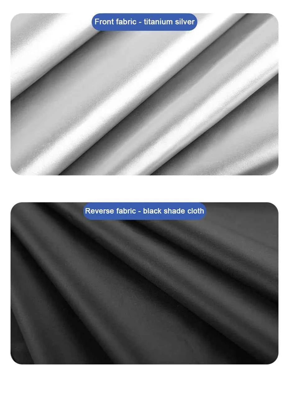 SEAMETAL 2Pcs Car Side Window Sun Shade Curtain Summer Sun Protection Sunshade Cover UV Reflective Magnetic Car Privacy Curtains