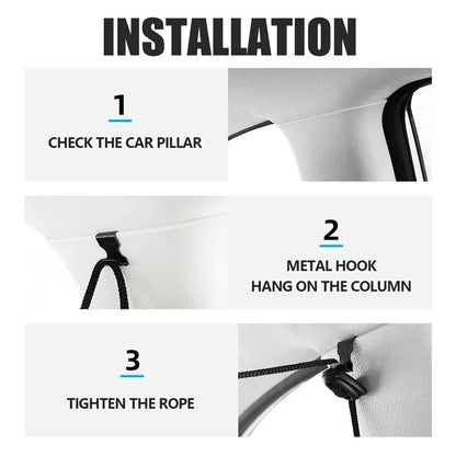 Car Privacy Curtains Universal Car Divider Curtain Between Rear Seat Auto Blackout Curtains Car Sun Shades Side Window Covers