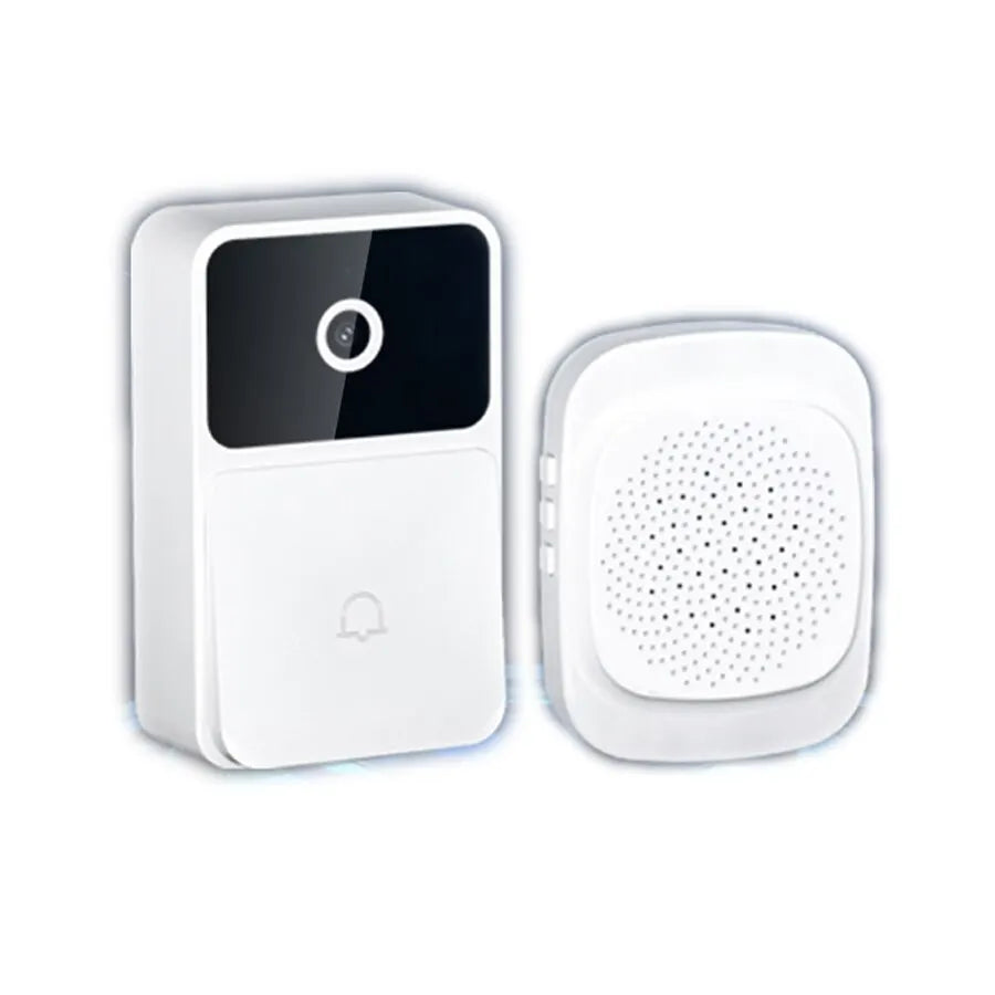 Wireless WiFi Video Doorbell with HD Camera, Night Vision & Voice Change