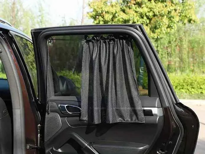 Summer Car Sunshade Curtains  , Blocks UV Rays, Keeps Interior Cool, and Protects from Fading - Durable and Easy to Install