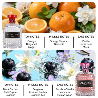 3.4 Fl Oz Men's and Women's Eau De Parfum ,Mandarin Orange, Orange Blossom & Bergamot Fragrance. Perfect for Christmas gifts - Shello's Creative Boutique