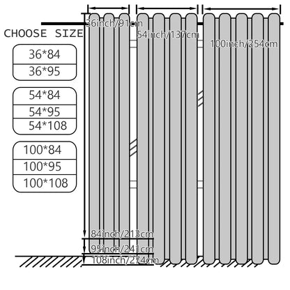 Heavy-Duty Waterproof Outdoor Curtains – UV Guard Grommet Drapes (2 Pack) - Shello's Creative Boutique