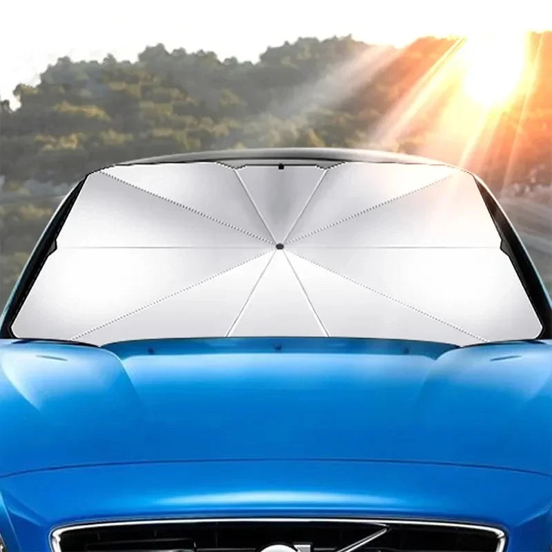 Foldable Car Windshield Sunshade Parasol – Heat Insulation Front Sun Shade for Summer
