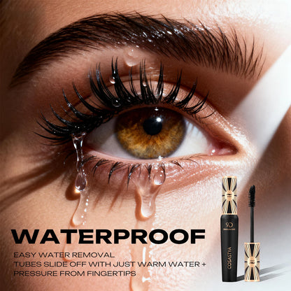 COSASTYA 9D Waterproof and Sweat-Proof Mascara, Black, Volume, Curl, Long-Lasting, Smudge-Proof, Travel Size - Shello's Creative Boutique