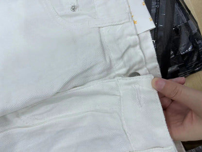 Women's Korean Denim Shorts - High Waist Ripped Y2K Streetwear Hot Pants