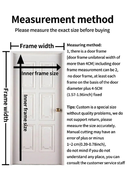 Magnetic Screen Door Curtain - Self-Adhesive Hands-Free Mesh with Fresh Air Ventilation - Shello's Creative Boutique