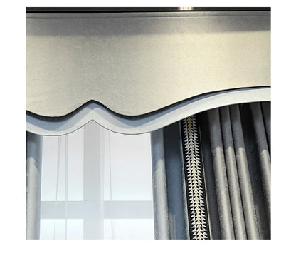 Modern High-End Curtains - Thickened High-Precision Blackout Drapes for Living Room & Bedroom - Shello's Creative Boutique