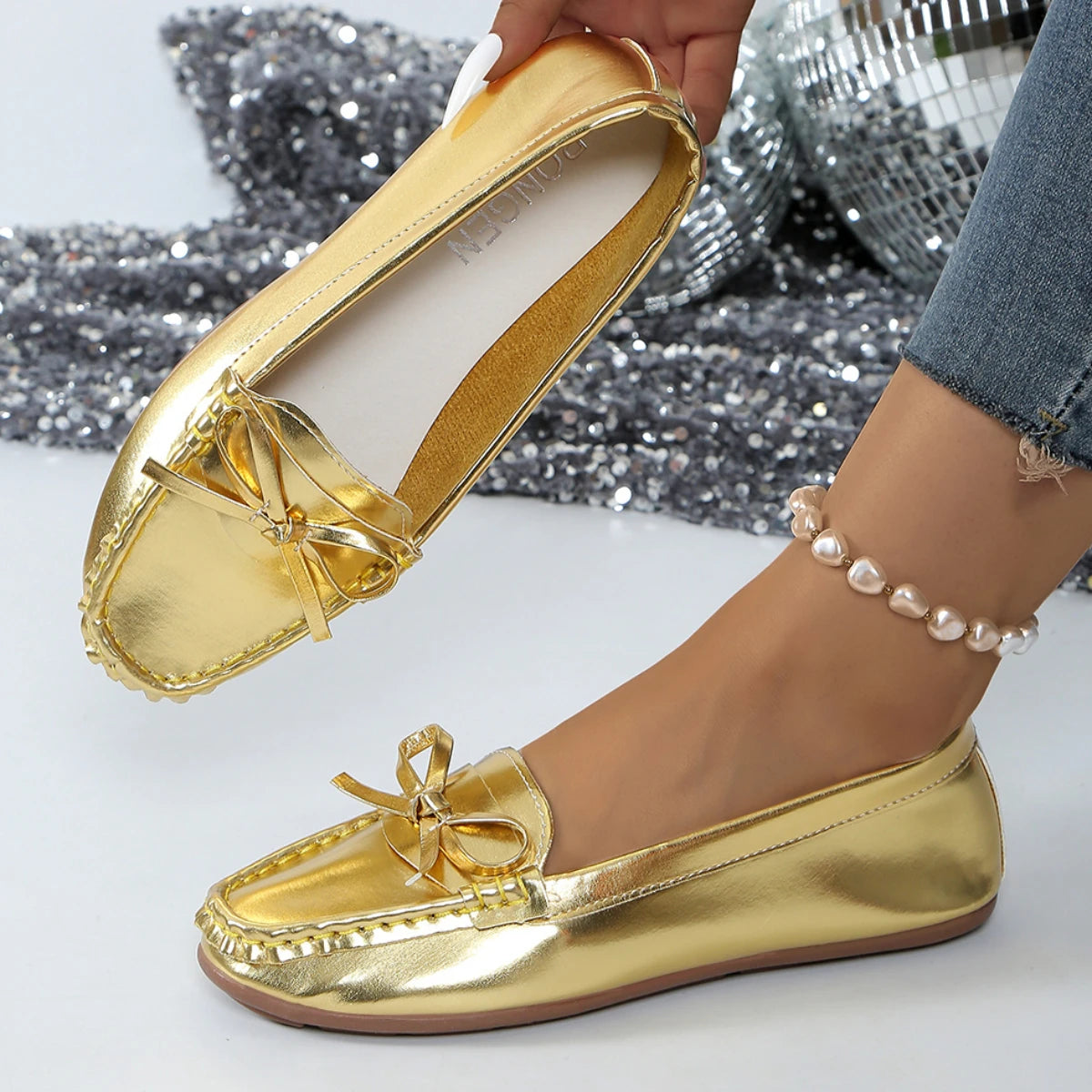 Ballet Flats - Classic Round Toe Loafers for Women - Shello's Creative Boutique