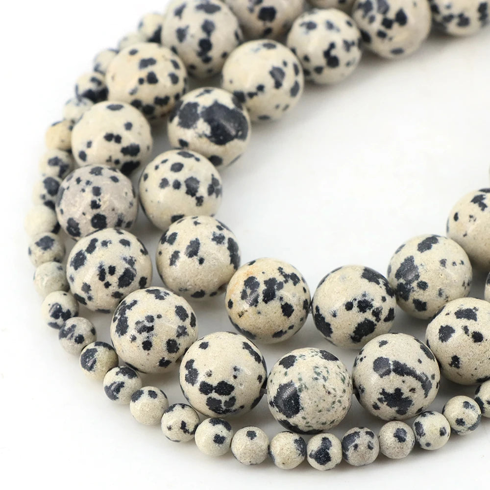 Natural Stone Beads for Jewellery Making – Blue Tiger Eye, Amethyst & Rose Quartz | 4/6/8/10mm