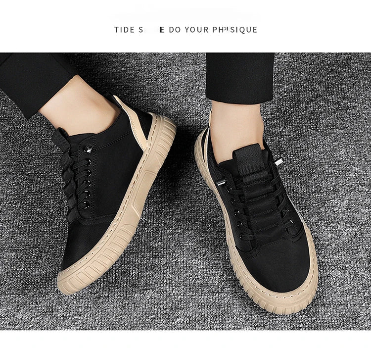 Men's Lace-Up Casual Shoes