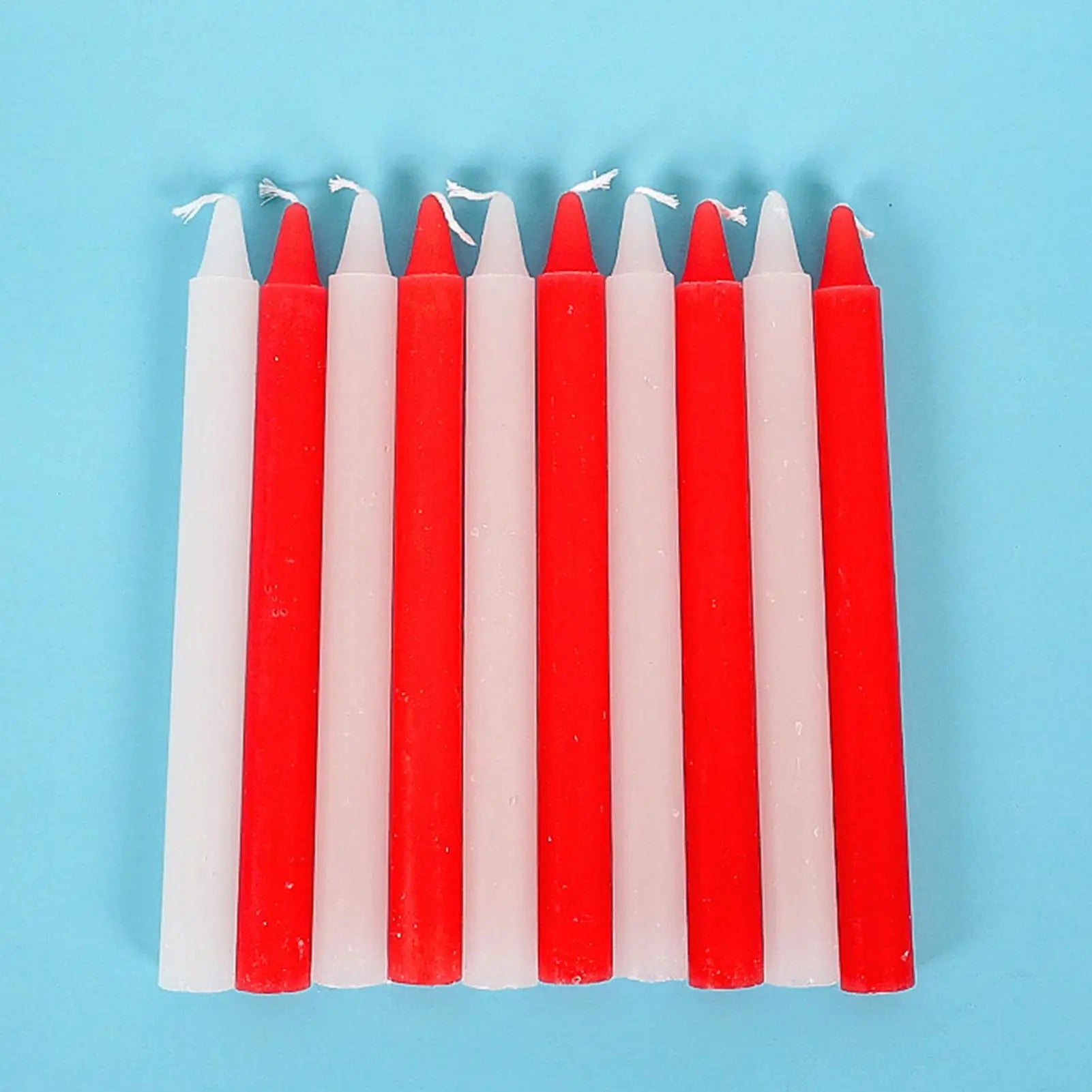 Long Burning Emergency Candles 10pcs Set - Smokeless Survival Candles for Power Outages - Shello's Creative Boutique