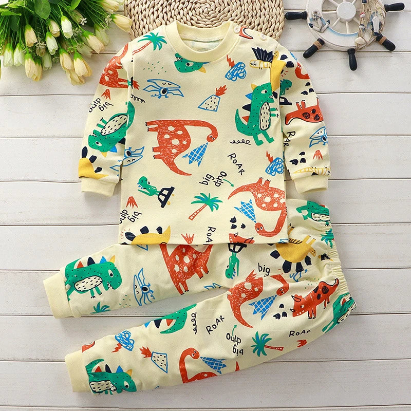 Kids Clothes Children Sets Children's Clothing Boys Girls CottonAutumn winter Clothing Pants Sleepwear Underwear Christmas Gift Shello's Creative Boutique