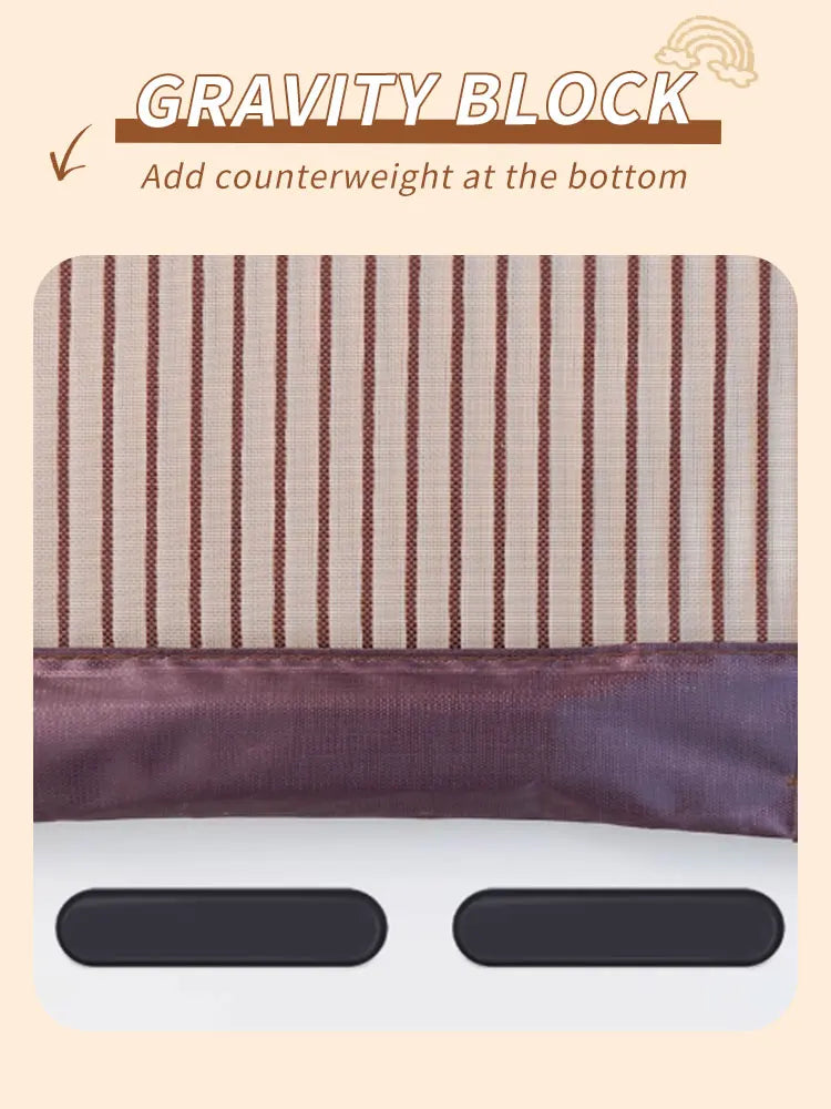 Magnetic Screen Door Curtain - Self-Adhesive Hands-Free Mesh with Fresh Air Ventilation - Shello's Creative Boutique