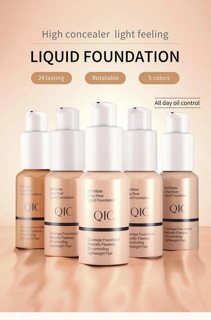 Liquid Foundation – Five Colour Options