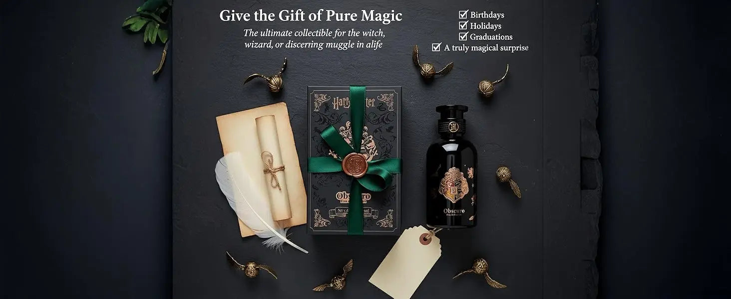 MINISO & HARRY POTTER Unisex Perfume Original Woody Floral Long-Lasting Fragrance Spray For Men Women Gift 50ml Birthday Present - Shello's Creative Boutique