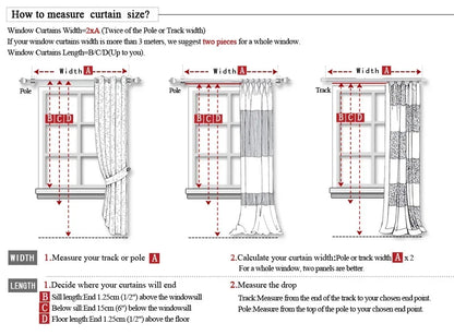 Modern High-End Curtains - Thickened High-Precision Blackout Drapes for Living Room & Bedroom - Shello's Creative Boutique