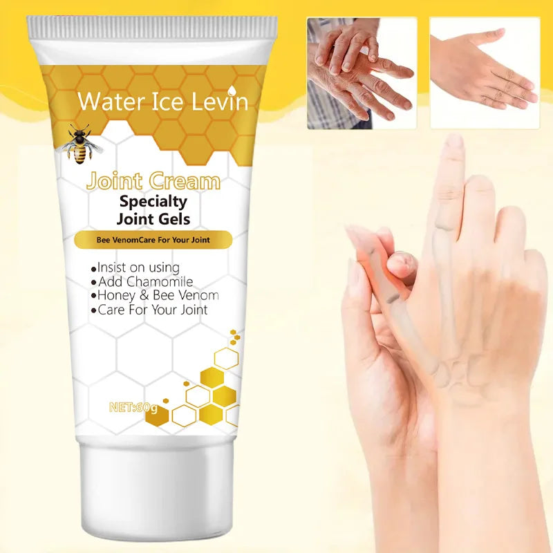 Bee Venom Joint Cream - Hypoallergenic and Soothing Moisturizing Lotion with a Light Fragrance for All Skin Types - Shello's Creative Boutique