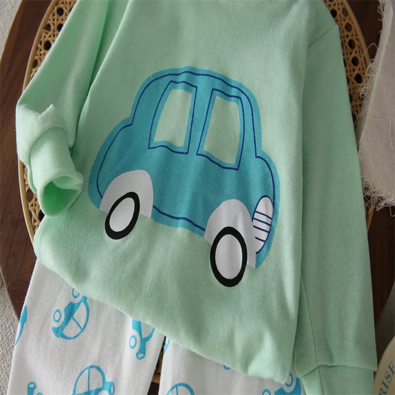 Kids Clothes Children Sets Children's Clothing Boys Girls CottonAutumn winter Clothing Pants Sleepwear Underwear Christmas Gift Shello's Creative Boutique