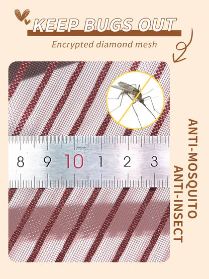 Magnetic Screen Door Curtain - Self-Adhesive Hands-Free Mesh with Fresh Air Ventilation - Shello's Creative Boutique