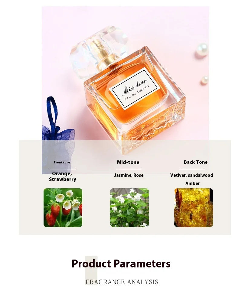 Brand Perfume Musk Women Perfume Spray Flirting Pheromone Long Lasting Jasmine Fruity Light Fragrance Seductive Romance Gift - Shello's Creative Boutique
