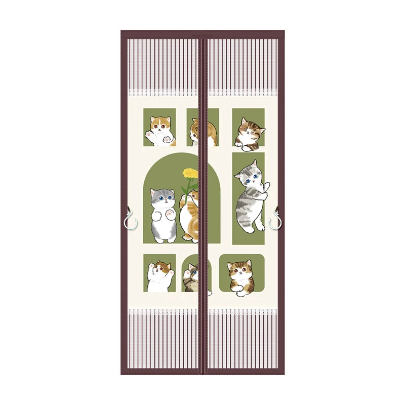 Magnetic Screen Door Curtain - Self-Adhesive Hands-Free Mesh with Fresh Air Ventilation - Shello's Creative Boutique