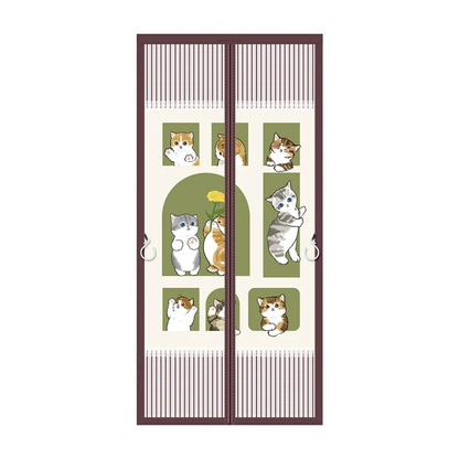 Magnetic Screen Door Curtain - Self-Adhesive Hands-Free Mesh with Fresh Air Ventilation - Shello's Creative Boutique
