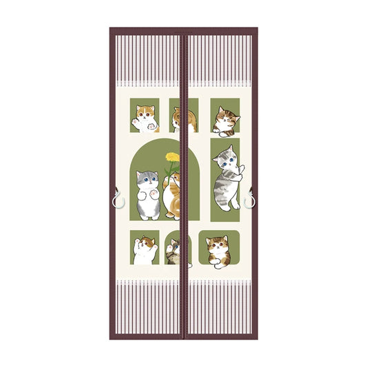 Magnetic Screen Door Curtain - Self-Adhesive Hands-Free Mesh with Fresh Air Ventilation - Shello's Creative Boutique