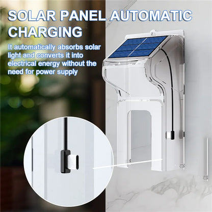 Outdoor Solar Wireless Video Doorbell with WiFi & Waterproof Cover