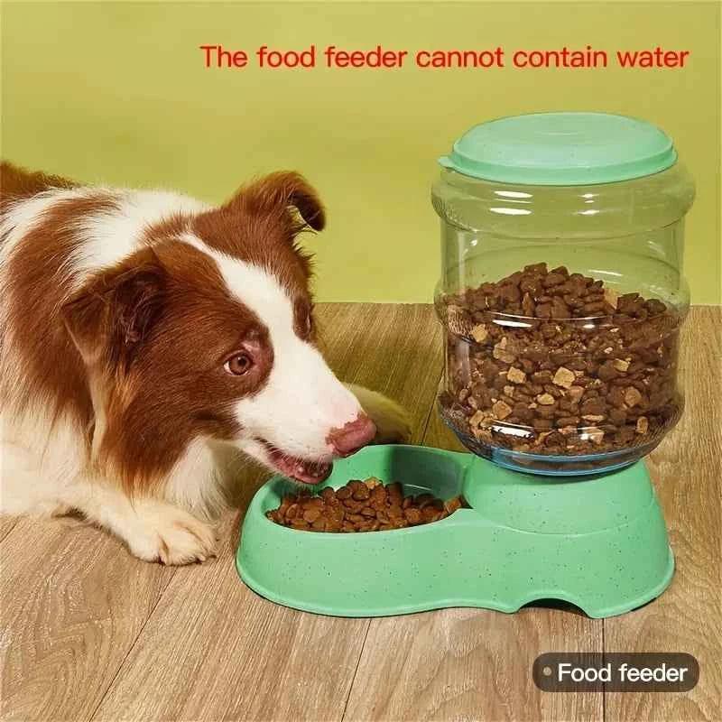 Automatic Pet Feeder & Water Dispenser - Large Capacity for Dogs and Cats - Shello's Creative Boutique