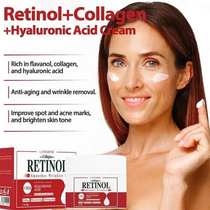 eelhoe 3-in-1 Whitening & Repair Cream – Retinol + Collagen + Hyaluronic Acid – 50ml - Shello's Creative Boutique