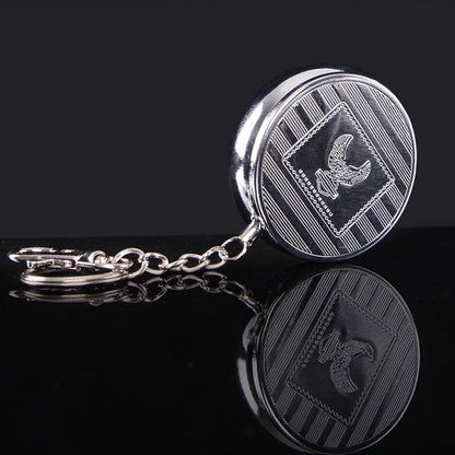 Mini Portable Stainless Steel Ashtray With Lid – Pocket & Car Ashtray for Travel