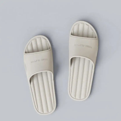 Men's Summer Indoor Slippers - Non-Slip Bathroom & Home Couple Slides with Soft Bottom - Shello's Creative Boutique
